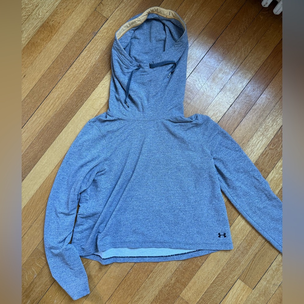 Under Armour Women's Grey Cowl Neck Sweater